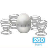 Sada držáků na vajíčka s minutkou